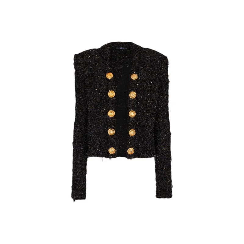 BALMAIN Edge To Edge Tweed Jacket-0
