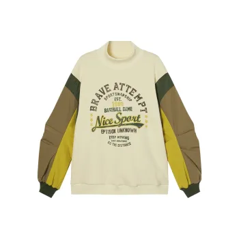 EPTISON WOMAN Sweatshirt Women's Beige Apricot & Brown