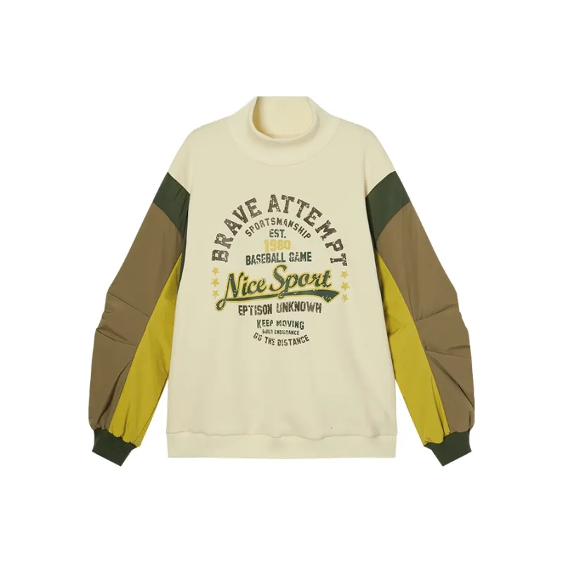 EPTISON WOMAN Sweatshirt Women's Beige Apricot & Brown-0