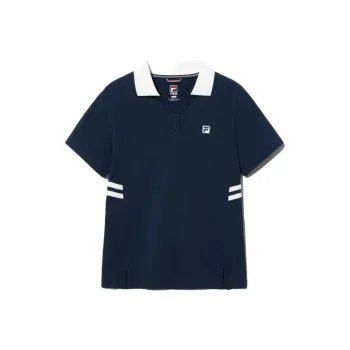 FILA Polo Shirt Women's Dark Marine Blue