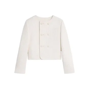 CELINE Verneuil Boutis Jacket In Wool And Silk