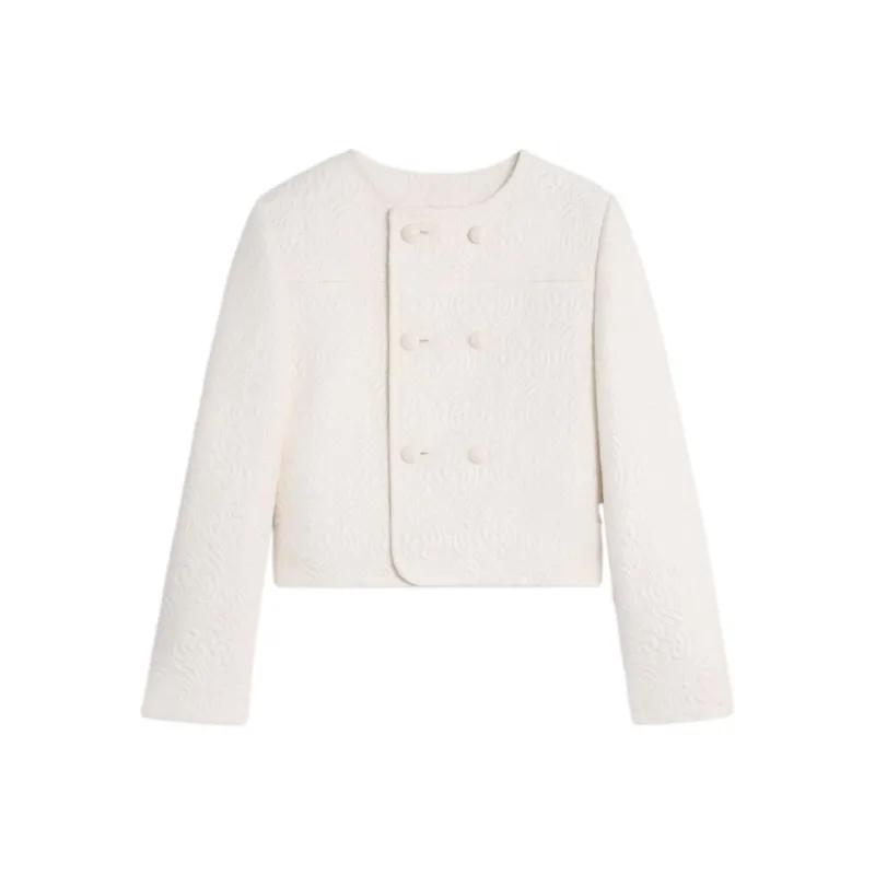 CELINE Verneuil Boutis Jacket In Wool And Silk-0