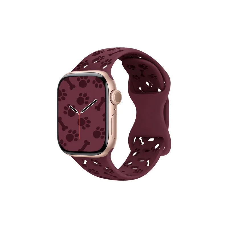 SOUTU Watch Band Apple Compatibility 38/40/41/42/44/45/49mm Silicone Material-8