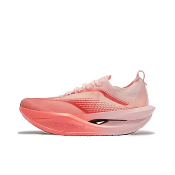 361° Cushioning, Slip Resistant, And Abrasion Resistant Low Top Casual Running Shoes Unisex Neon Light Coral