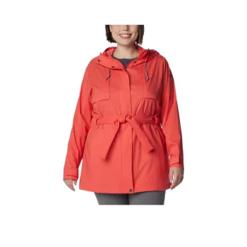 Columbia Pardon My Trench Jacket Jacket Women's Red