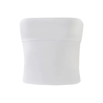 Tiger Mist DARIELLE TOP Strapless Top Women's White