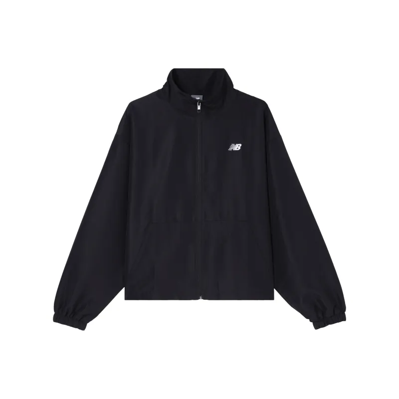 New Balance Sport Essentials Oversized Jacket Jackets Coats Women's Black-0