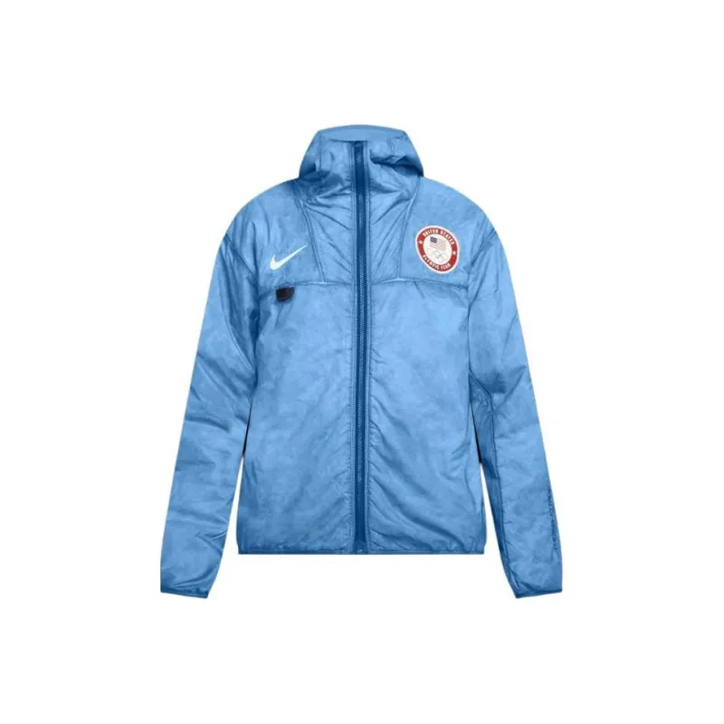 Nike Acg Therma Fit Adv 'Rope De Dope' Jackets Coats Women's Blue-0