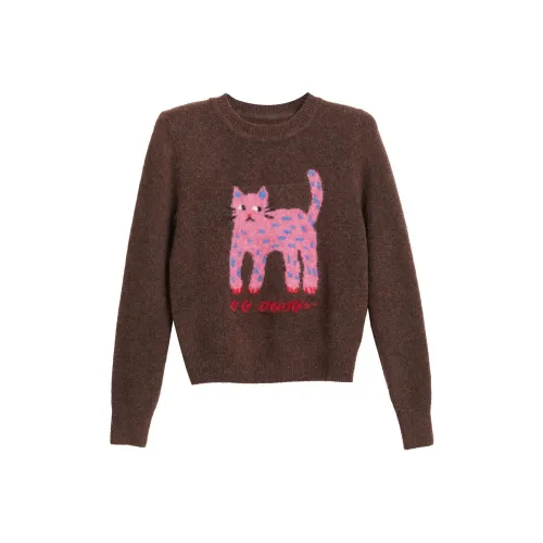 Princess Berdele Knitwear Women's Coffee