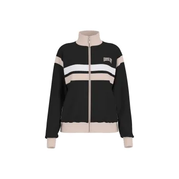 GUESS Jackets Coats Women's Black White Stripes