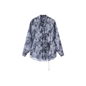 THE SEA LIFE Shirt Women's Mist Blue