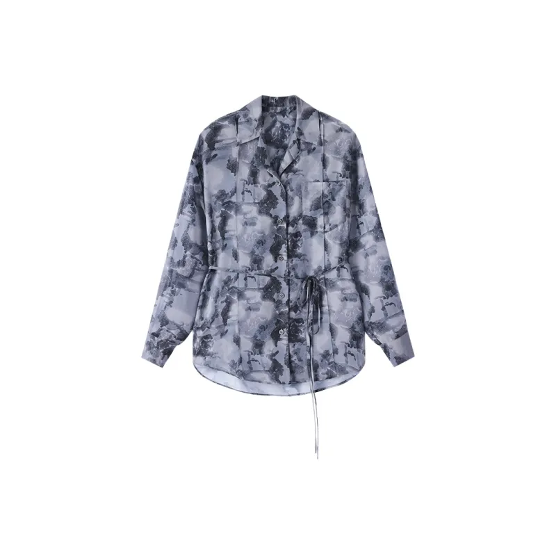 THE SEA LIFE Shirt Women's Mist Blue-0