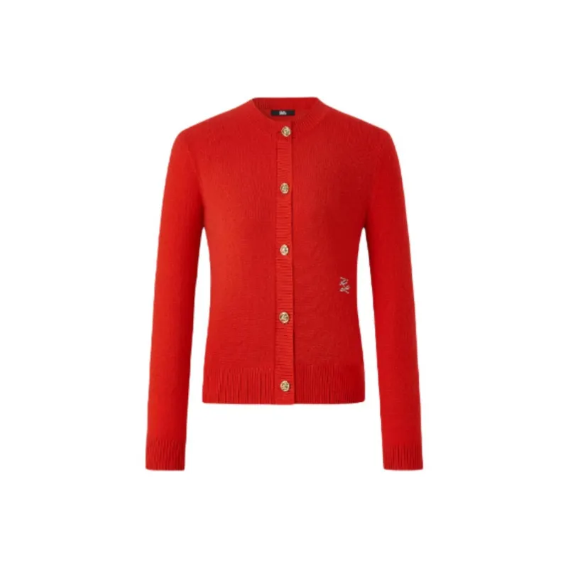 KARL LAGERFELD FW24 Cashmere Sweater Women's Red-0