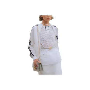 CHANEL 23 New Spring And Summer Arrivals Jackets Coats Women's White