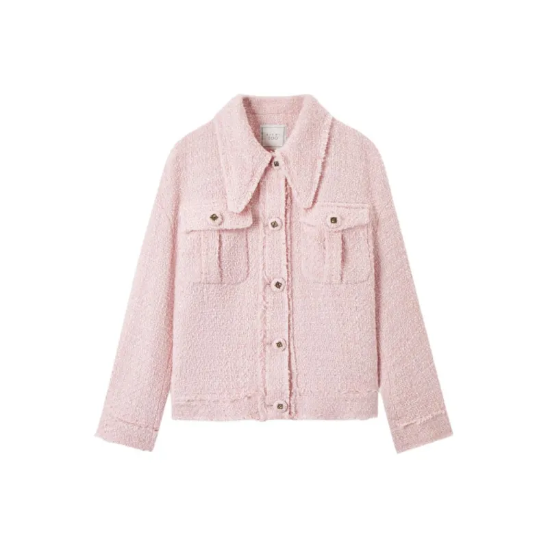 EICHITOO Jackets Coats Women's Light Pink-0