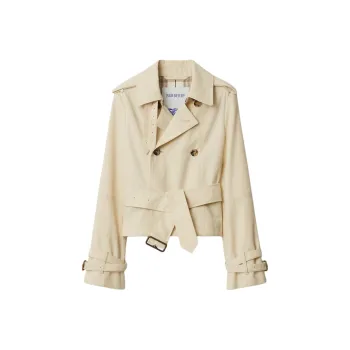 Burberry SS25 Jackets Coats Women's White
