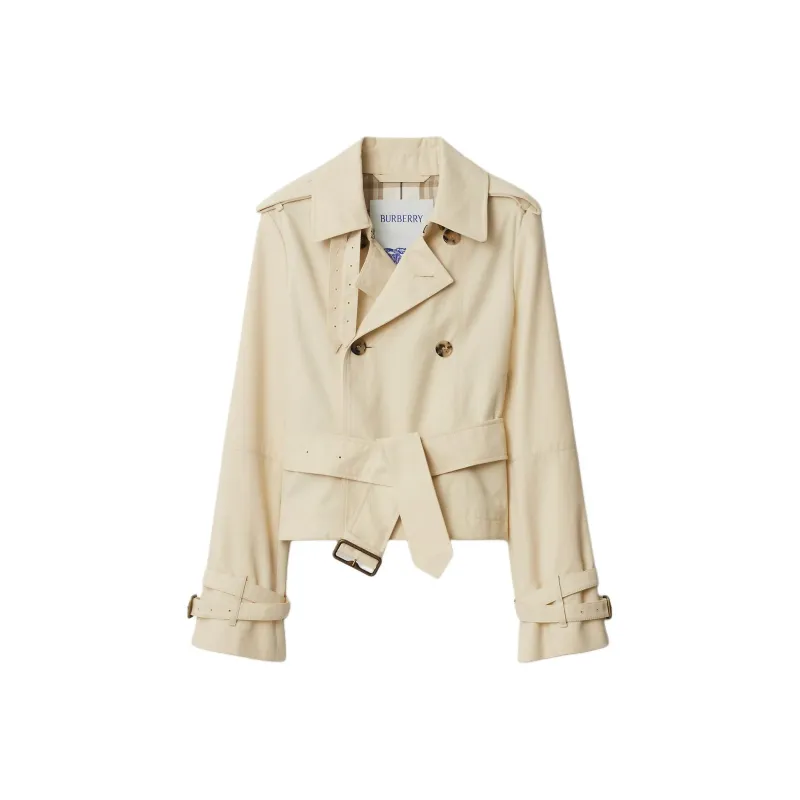 Burberry SS25 Jackets Coats Women's White-0
