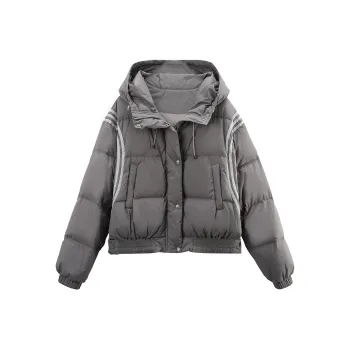A paradise for awakening Down Jackets Women's Gray