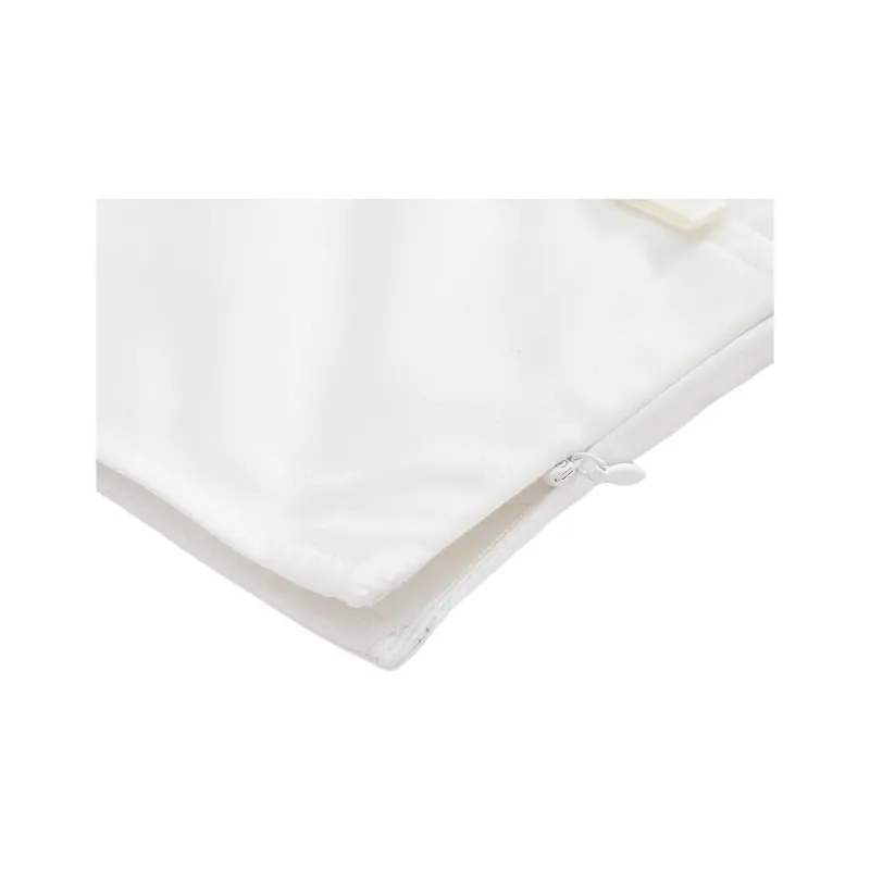  CHOCOOLATE Casual Short Skirts Women's WHX/White-2