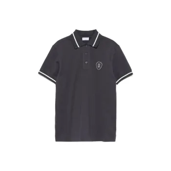 Brunello Cucinelli Logo appliqué Polo Shirt