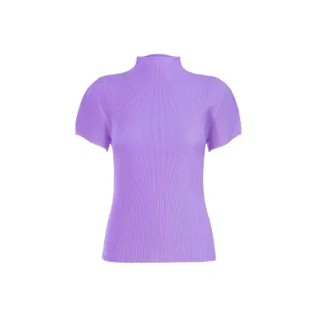 PLEATS PLEASE ISSEY MIYAKE FW24 Regular T Shirt Women's Light Purple