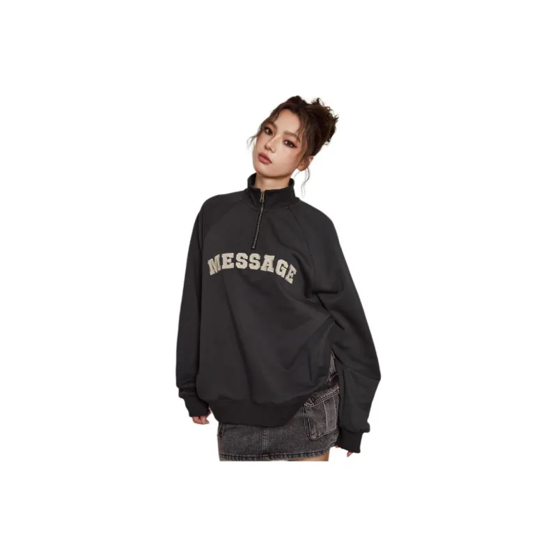 ZUOBEIKA Sweatshirt Women's Dark Gray-0