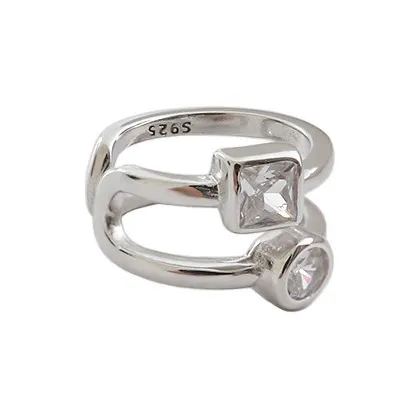 Quarqor S925 Silver Clip On Earrings Women's