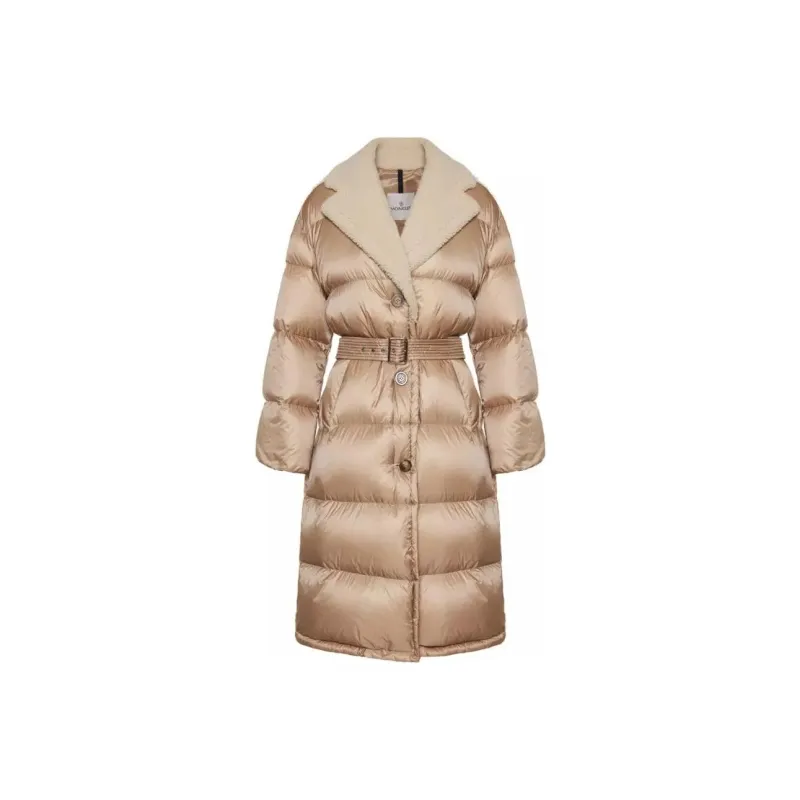 Moncler Down Jackets Women's Khaki-0
