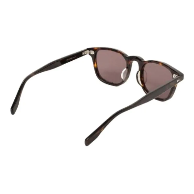 Beams Plastic Square Sunglasses Unisex Brown-1