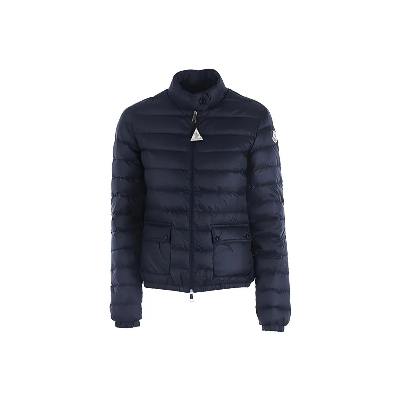 Moncler Down Jackets Women's Navy Blue-0