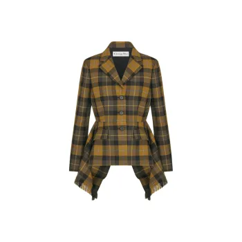 DIOR FW24 Jackets & Coats Women's Yellow Gray