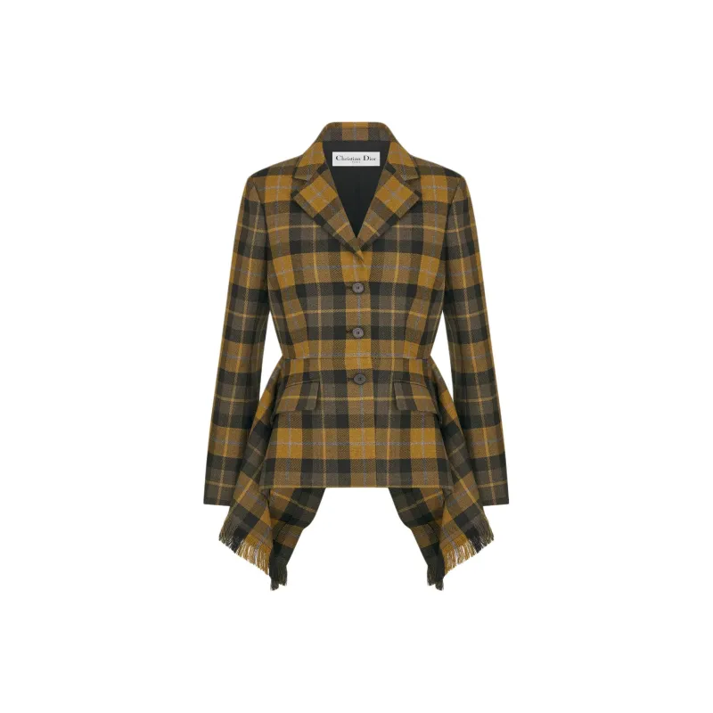 DIOR FW24 Jackets & Coats Women's Yellow Gray-0