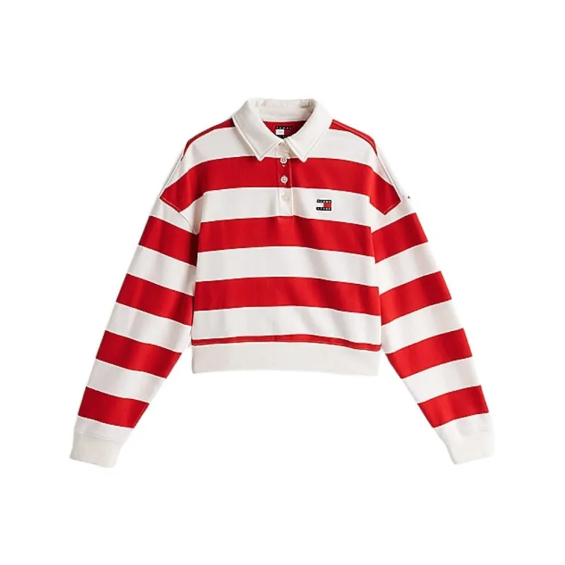 Tommy Hilfiger Polo Shirt Women's Red-0