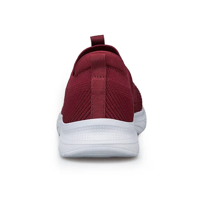 Kuding Elderly Shoes Soft Sole Comfortable Slip on Breathable And Lightweight Low Top Casual Shoes Unisex-7