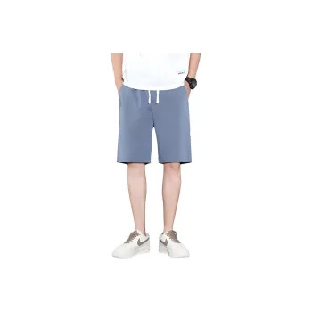 BEAR UNION Denim Shorts Unisex Gray