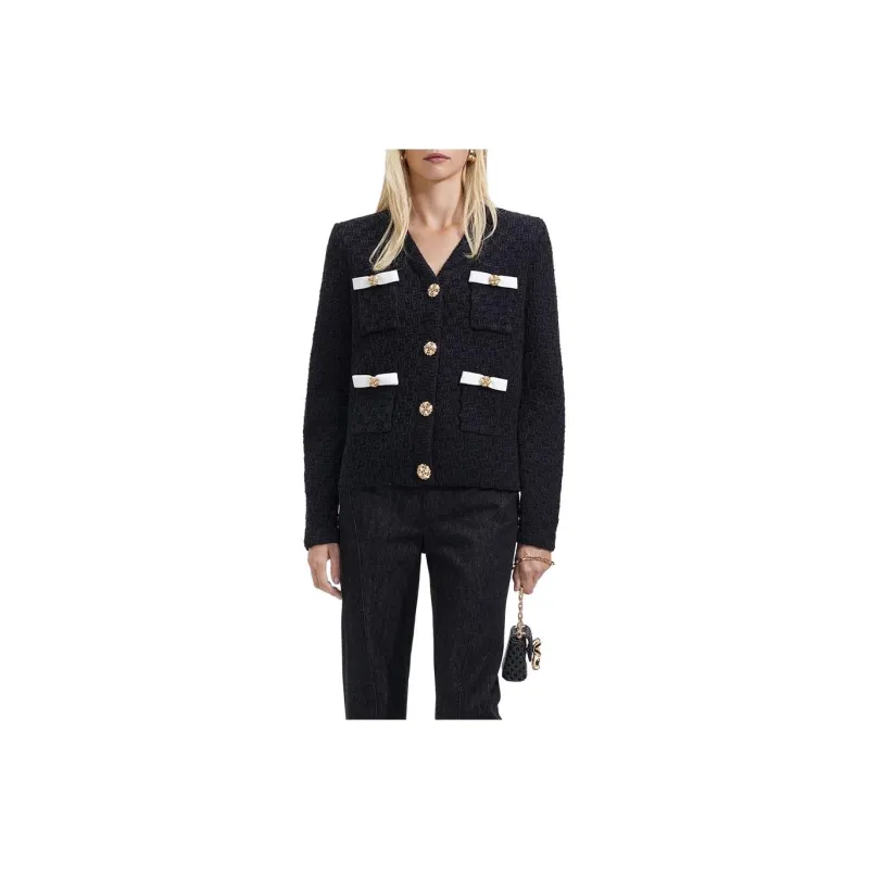 Self portrait Knitwear Women's Classic Black-0