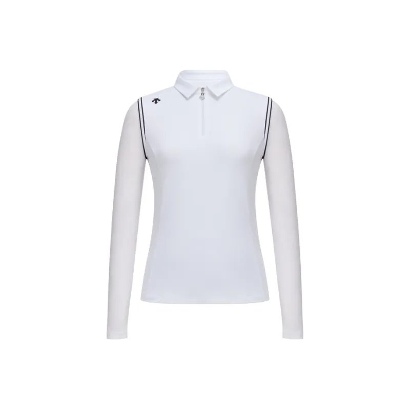 DESCENTE FIELD Collection DESCENTEGOLF Polo Shirt Women's-0