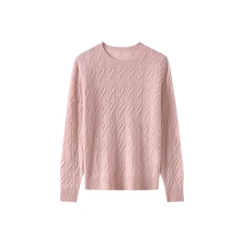 H YXIANG Cashmere Sweater Women's