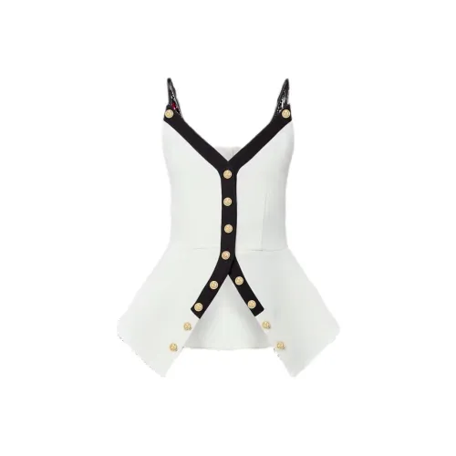 LOUIS VUITTON Buttoned Peplum Top