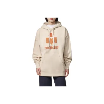 ISABEL MARANT ETOILE Mansel Logo Printed Drawstring Hoodie