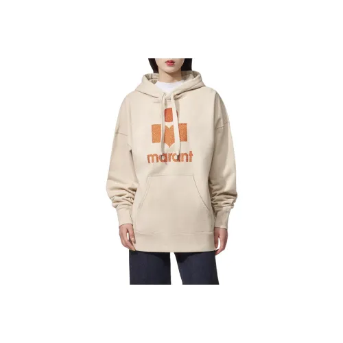 ISABEL MARANT ETOILE Mansel Logo Printed Drawstring Hoodie
