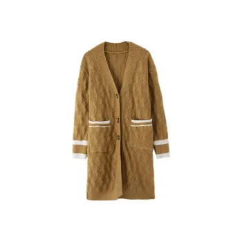 Mo Han Yi Mei Knitwear Women's Ginger Yellow