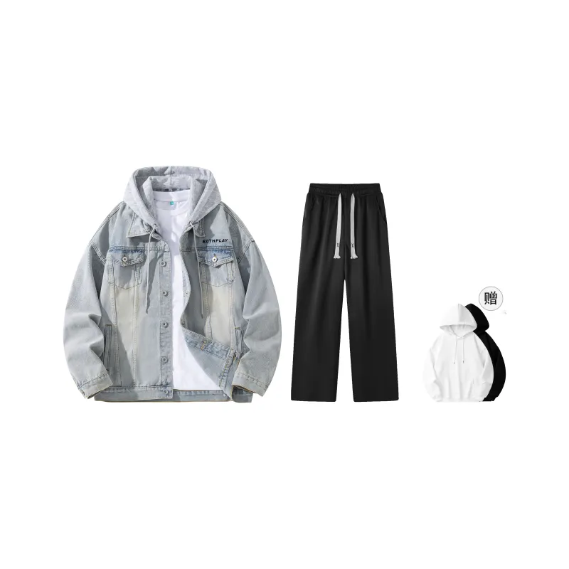 BOTH PLAY Casual Sportswear Unisex-50