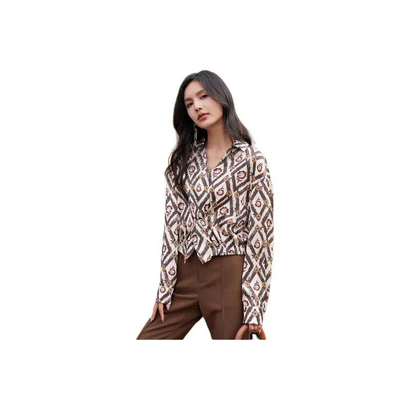 VILAN Chiffon Shirts Women's-0