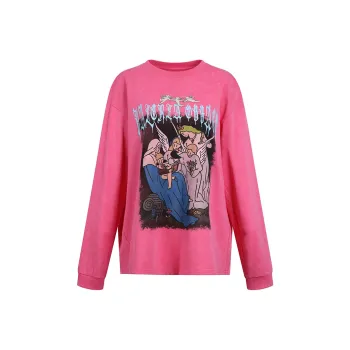 Valeria Obbaco Sweatshirts Unisex Pink