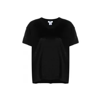 DKNY Short sleeve Linen T shirt