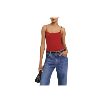 REFORMATION Avi Tank Camisole Women's Tomato Dry Color