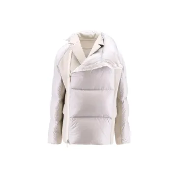 Sacai Panelled Funnel Neck Jacket