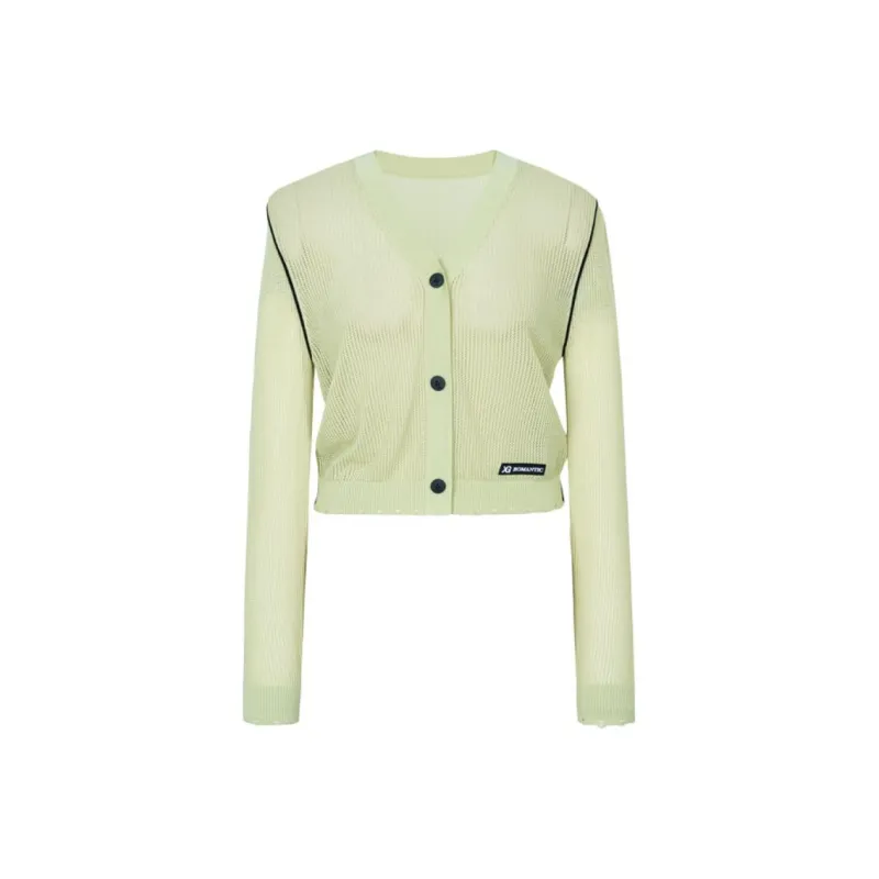XG Crop Top Women's Light Green-0