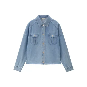 UNIQLO Jackets & Coats Women's Light Blue
